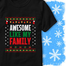 Tolles wie-meine-Familie-Weihnachts-Sweater