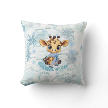 Tolles Winter-Giraffenmotiv – Süße Schneegestaltun