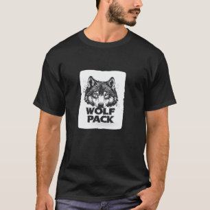 Tolles Wolf-Familienkostüm für Rudel und Wolf-Fans T-Shirt