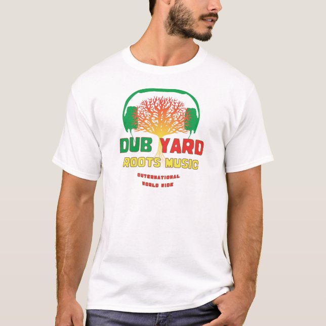 Tollpatsch-Yard wurzelt Musik T-Shirt (Vorderseite)