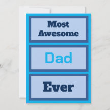 Tollste Dad Karte Aller Zeiten Flachkarte
