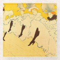 Tolouse-Lautrec-Tanz Girls Gelbes Poster