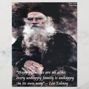 Tolstoy Anna Karenina glückliche Familien Gleiches
