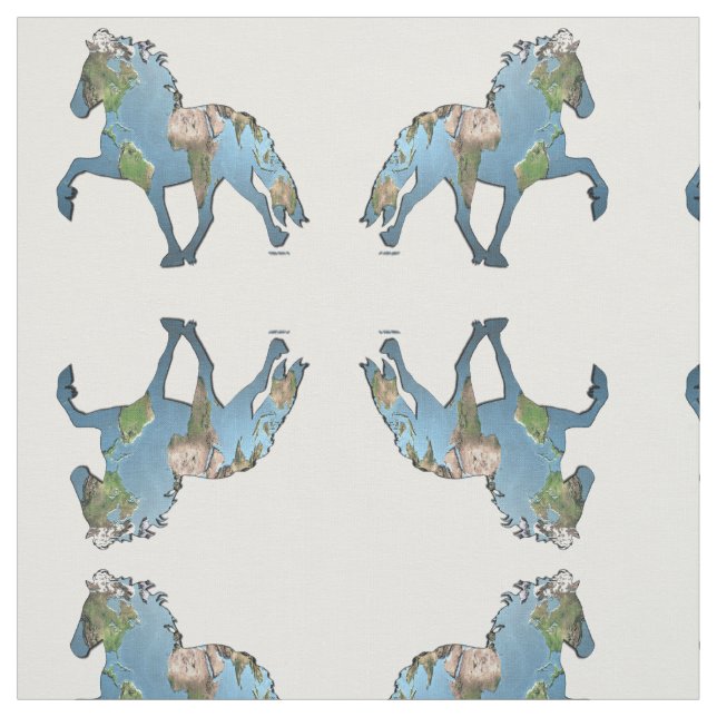 Tolt die Welt Stoff (Muster)