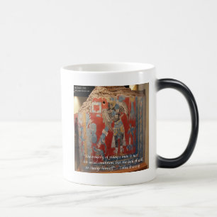 Toltec Empire Graphic & Famous Proverb Verwandlungstasse