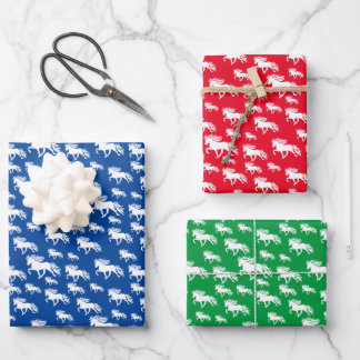 Tölter herde -Geschenkpapier 3 Farben Geschenkpapier Set