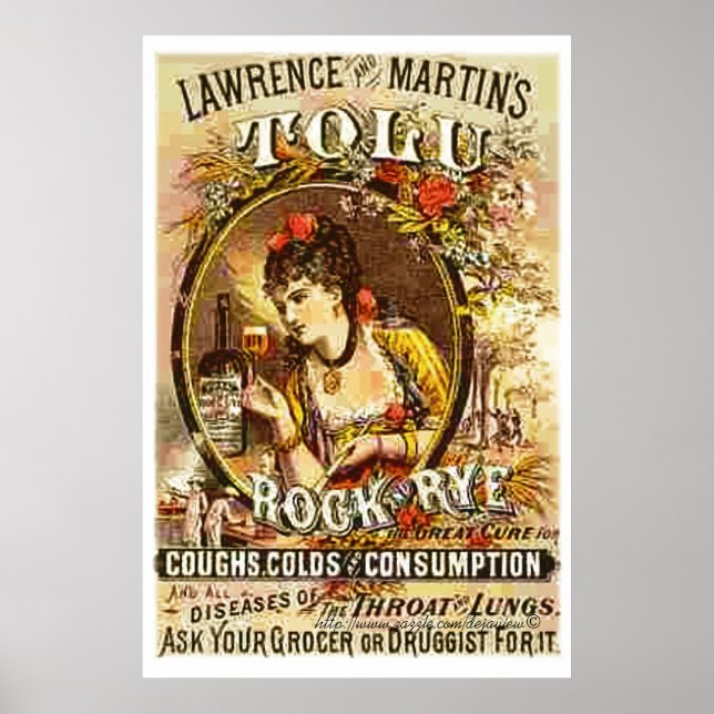 "Tolu Rock and Rye" Poster (Vorne)