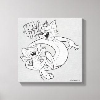 Tom And Jerry | Tom And Jerry Laughing Leinwanddruck