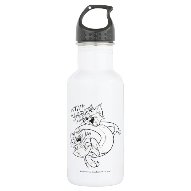 Tom And Jerry | Tom And Jerry Laughing Trinkflasche (Vorderseite)