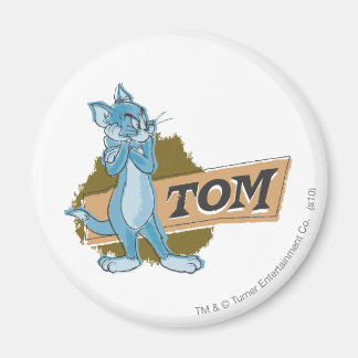 Tom Attitude Logo Magnet