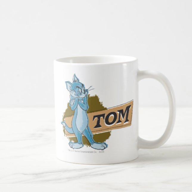 Tom Attitude Logo Tasse (Rechts)