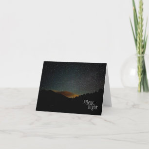 Tom Atwood Media Christmas Card (Stille Nacht) Feiertagskarte