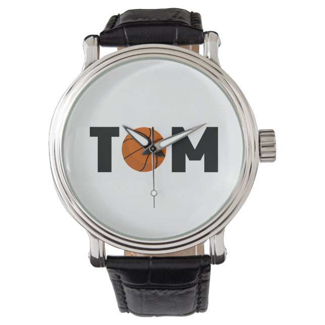 Tom Basketball Armbanduhr (Vorderseite)