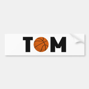 Tom Basketball Autoaufkleber