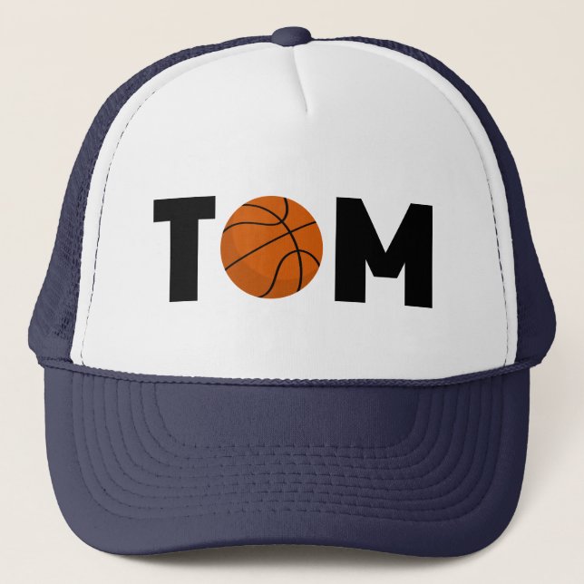 Tom Basketball Truckerkappe (Vorderseite)
