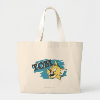 Tom Blue und Yellow Logo Jumbo Stoffbeutel