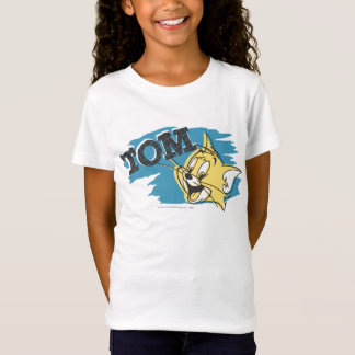 Tom Blue und Yellow Logo T-Shirt