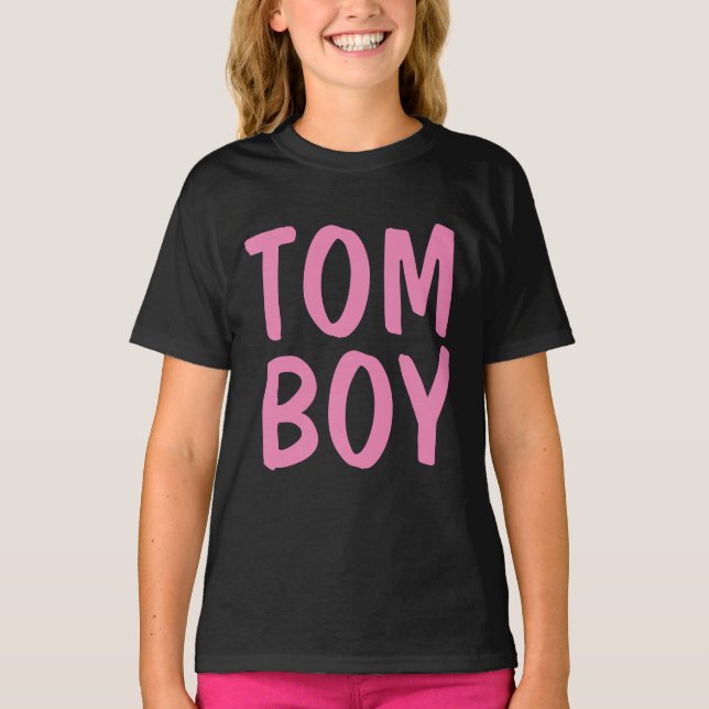 TOM BOY GIRLS T - SHIRT (Vorderseite)