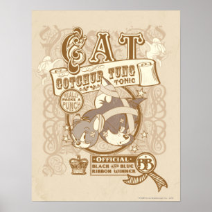 Tom Cat Gotchur Tung Tonic Poster