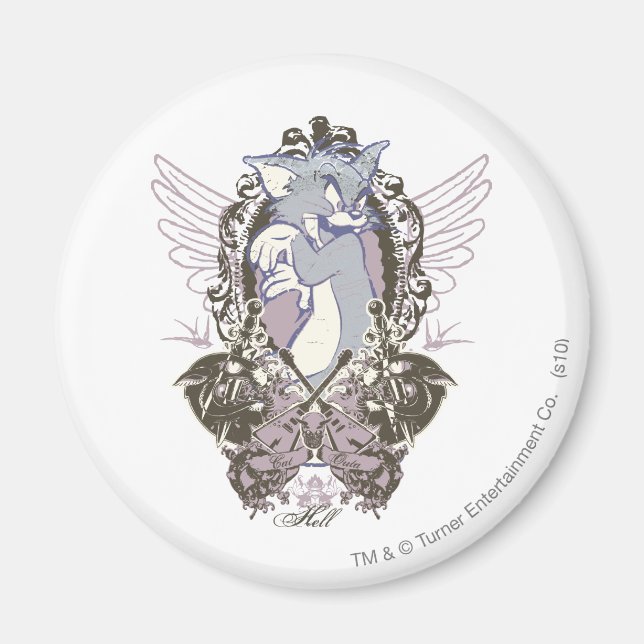 Tom Cat Outa Hell Magnet (Vorne)