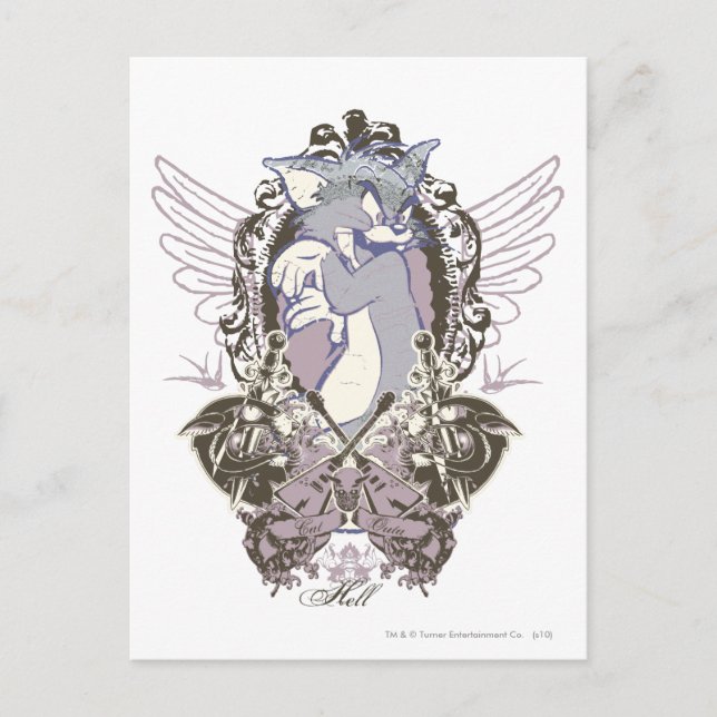 Tom Cat Outa Hell Postkarte (Vorderseite)