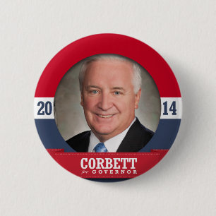 TOM CORBETT KAMPAGNE BUTTON