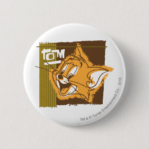 Tom Happy Face Button