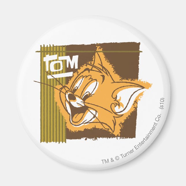 Tom Happy Face Magnet (Vorne)