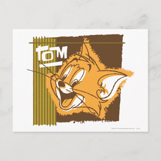 Tom Happy Face Postkarte (Vorderseite)