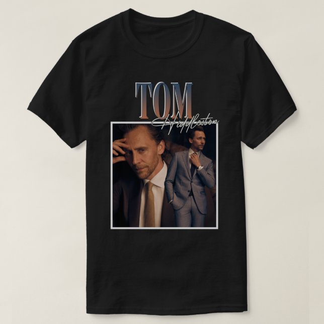 Tom Hiddleston Classic T - Shirt (Design vorne)