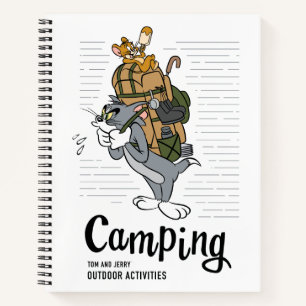 Tom & Jerry Camping Notizbuch