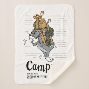 Tom & Jerry Camping Sherpadecke