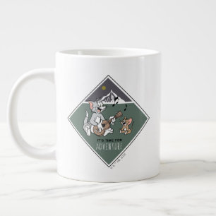 Tom & Jerry "Es ist Zeit für Abenteuer" Jumbo-Tasse