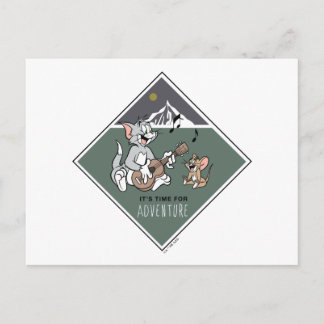 Tom & Jerry "Es ist Zeit für Abenteuer" Postkarte