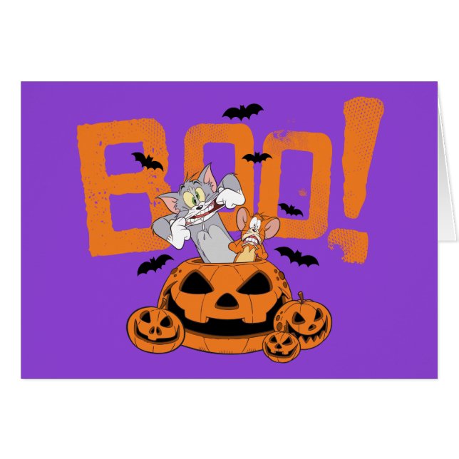 Tom & Jerry | Frohe Halloween Boo (Vorderseite (Horizontal))