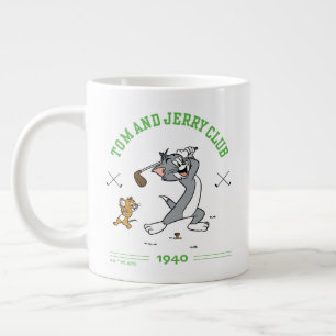 Tom & Jerry Golfing Club 1940 Jumbo-Tasse