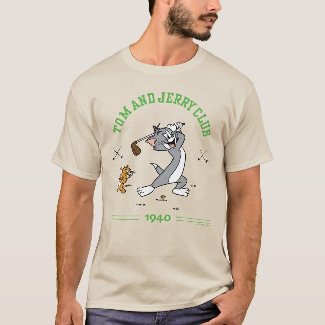 Tom & Jerry Golfing Club 1940 T-Shirt (Vorderseite)