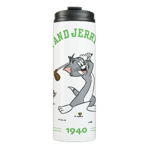 Tom & Jerry Golfing Club 1940 Thermosbecher