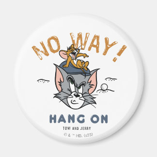 Tom & Jerry Golfing "No Way" Magnet