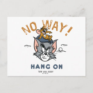 Tom & Jerry Golfing "No Way" Postkarte