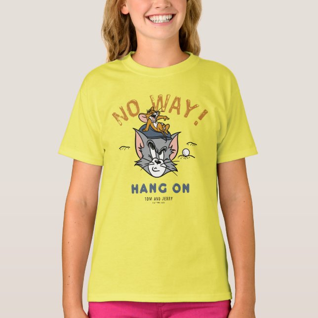 Tom & Jerry Golfing "No Way" T-Shirt (Vorderseite)