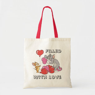 Tom & Jerry Inflate Valentine Herzballone Tragetasche