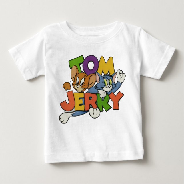 Tom & Jerry Kids’ Cartoon T-ShirtT-Shirt Baby T-shirt (Vorderseite)