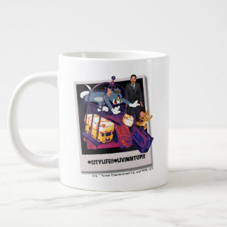 Tom & Jerry Luggage Crash Foto Jumbo-Tasse