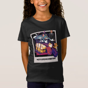 Tom & Jerry Luggage Crash Foto T-Shirt