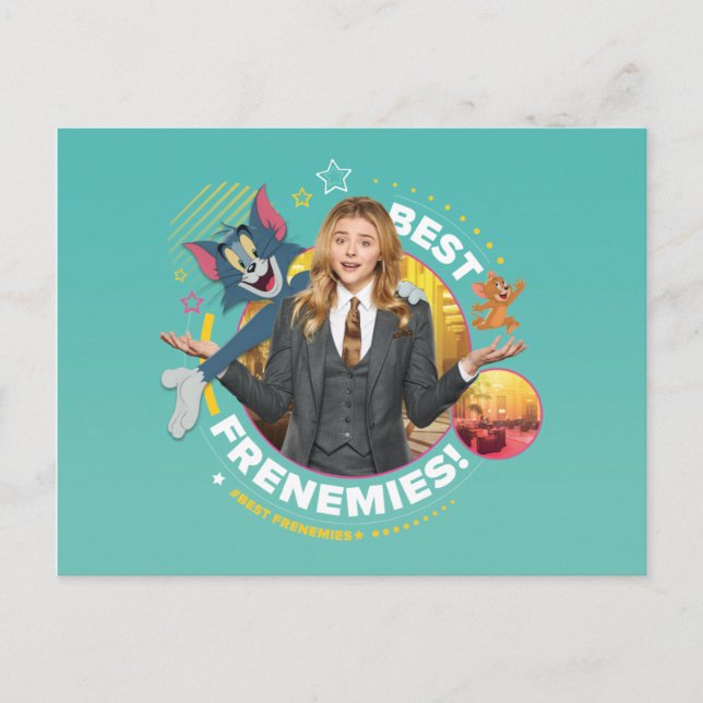 Tom & Jerry mit Kayla - Beste Erneuerer Postkarte (Vorderseite)