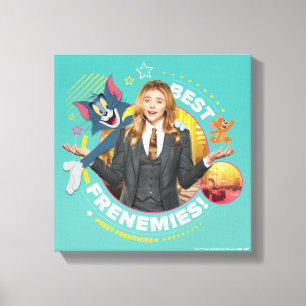 Tom & Jerry mit Kayla - die besten Feuerwehrleute Leinwanddruck