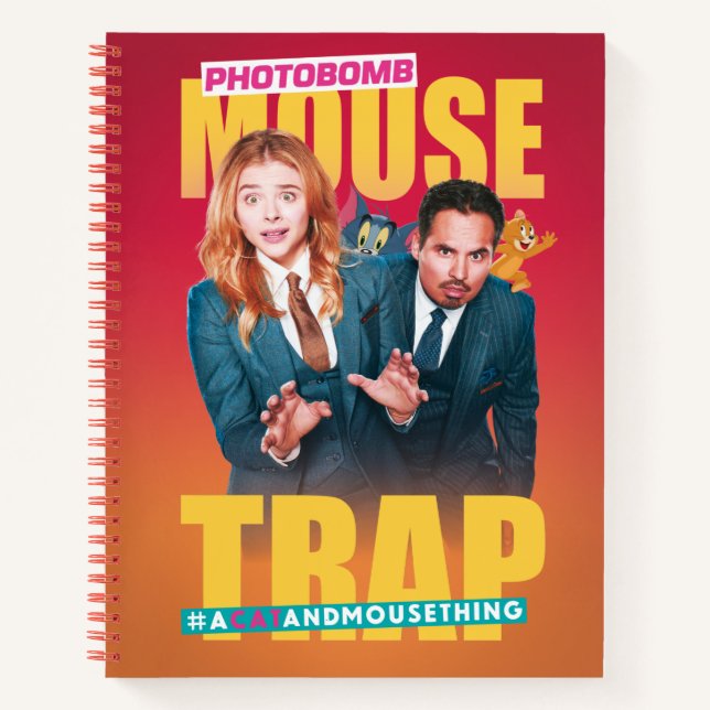 Tom & Jerry mit Kayla und Terrance - Maus-Falle Notizbuch (Vorderseite)