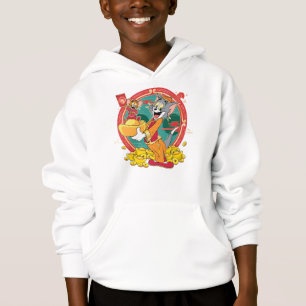 Tom & Jerry New Years Red Envelope Hoodie