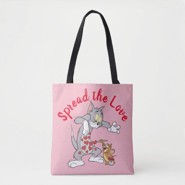 Tom & Jerry Painting Valentine Hearts (Vorderseite)